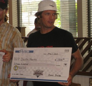 T2C pilot Dustin Martin, 2nd place finisher.